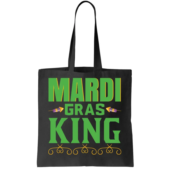 Mardi Gras King Tote Bag