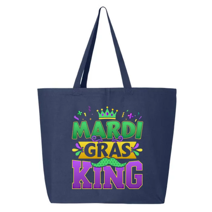 Mardi Gras King For New Orleans Carnival Costume Gift 25L Jumbo Tote