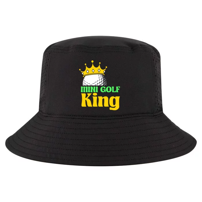 Mini Golf King Funny Mini Golf Player Cool Comfort Performance Bucket Hat