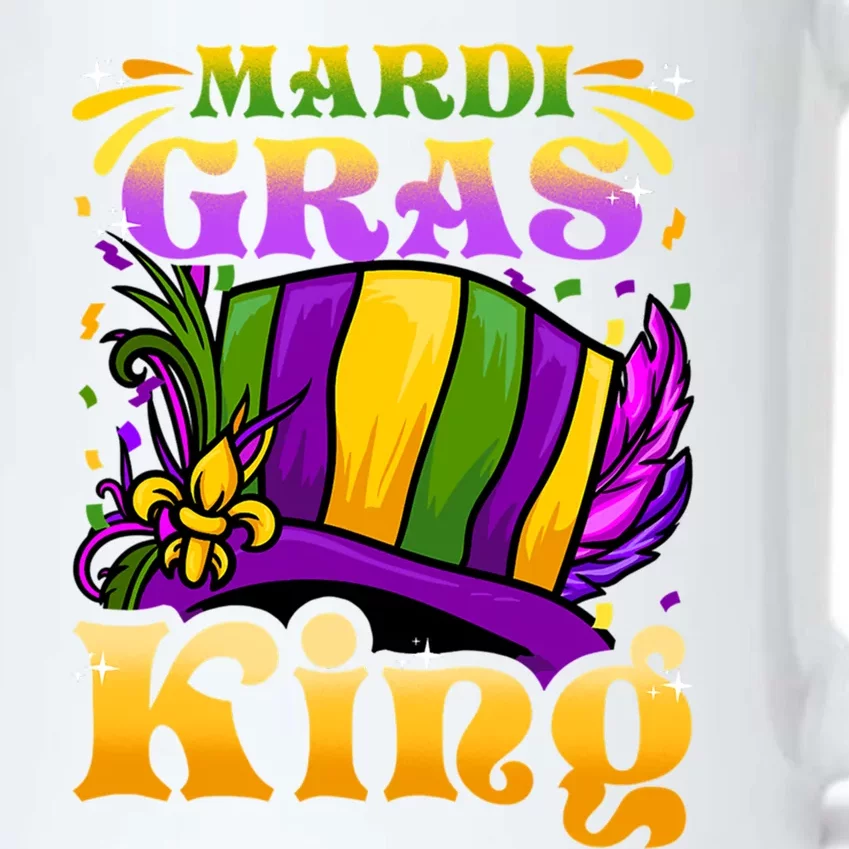 Mardi Gras King Gift Fun Parade Mardi Gras Party Gift Cool Gift Black Color Changing Mug