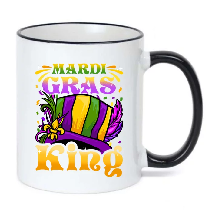 Mardi Gras King Gift Fun Parade Mardi Gras Party Gift Cool Gift Black Color Changing Mug