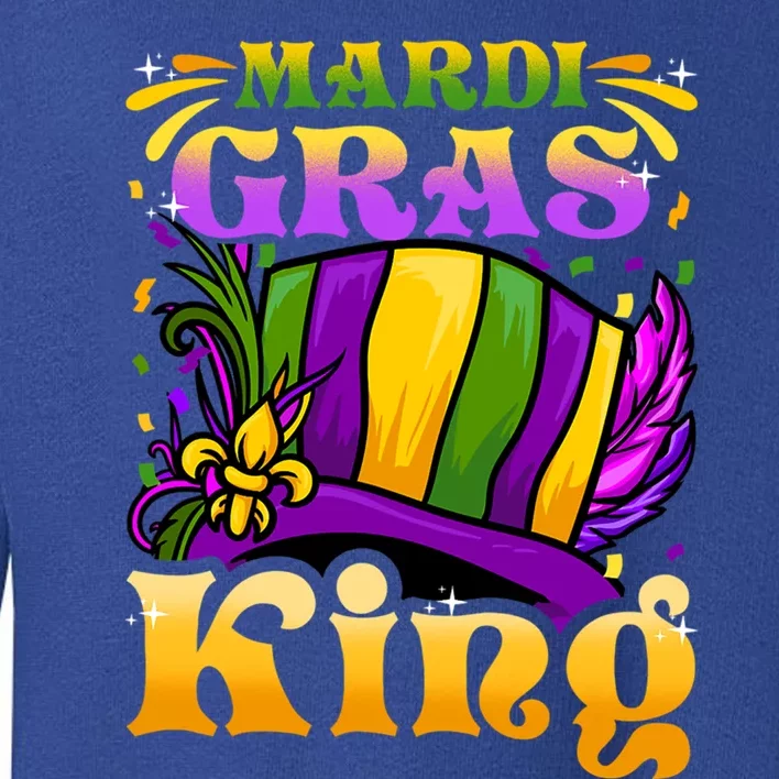 Mardi Gras King Gift Fun Parade Mardi Gras Party Gift Cool Gift Toddler Sweatshirt