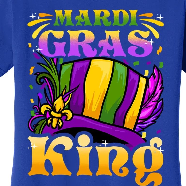 Mardi Gras King Gift Fun Parade Mardi Gras Party Gift Cool Gift Women's T-Shirt