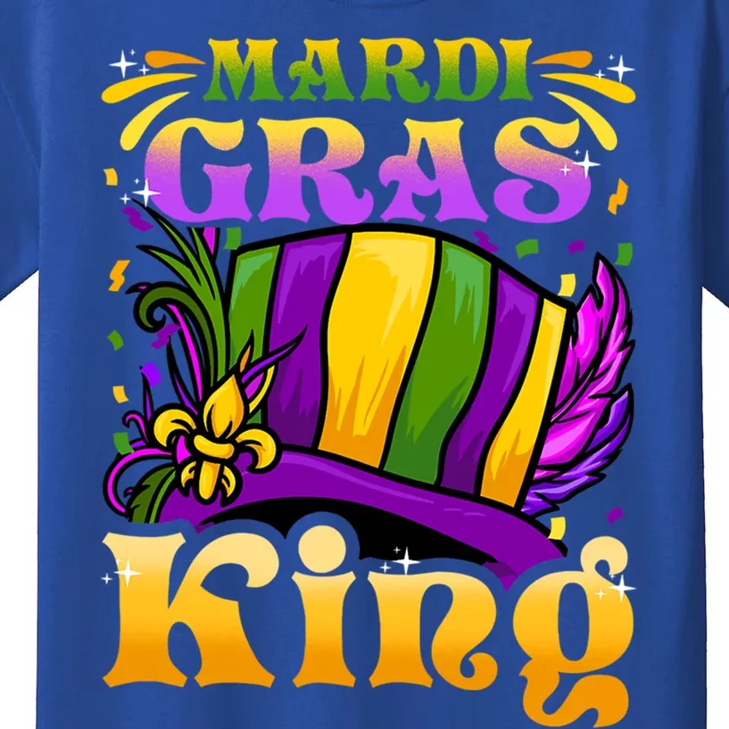 Mardi Gras King Gift Fun Parade Mardi Gras Party Gift Cool Gift Kids T-Shirt