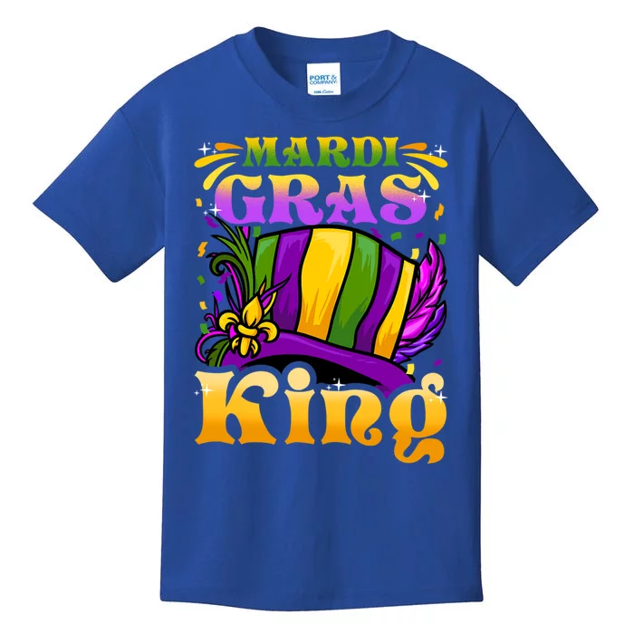 Mardi Gras King Gift Fun Parade Mardi Gras Party Gift Cool Gift Kids T-Shirt