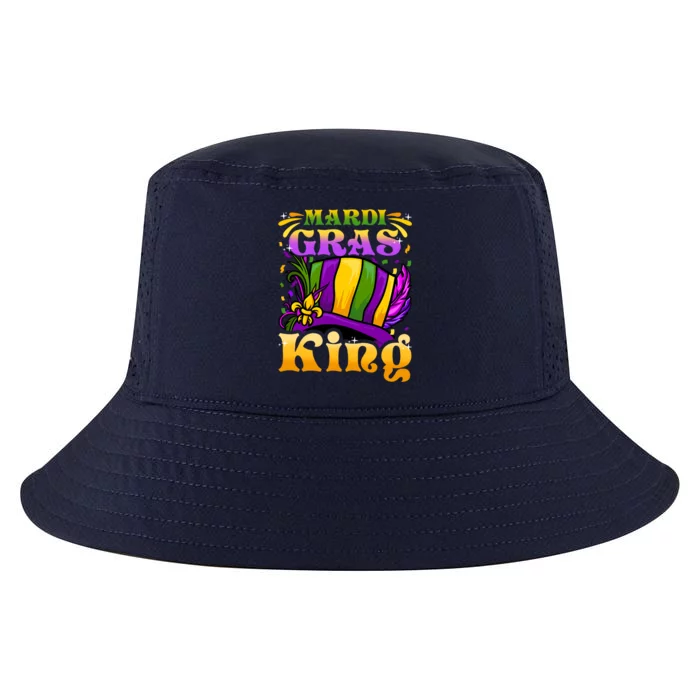 Mardi Gras King Gift Fun Parade Mardi Gras Party Gift Cool Gift Cool Comfort Performance Bucket Hat