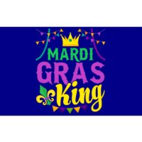 Mardi Gras King Funny Mardi Gras Festival Party Cute Gift Bumper Sticker