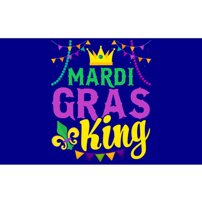 Mardi Gras King Funny Mardi Gras Festival Party Cute Gift Bumper Sticker