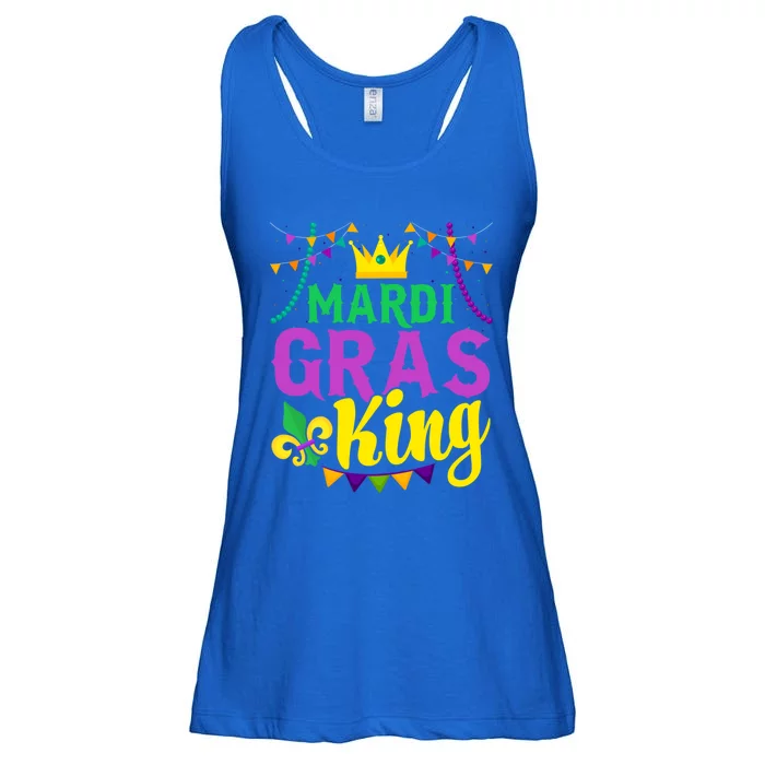 Mardi Gras King Funny Mardi Gras Festival Party Cute Gift Ladies Essential Flowy Tank