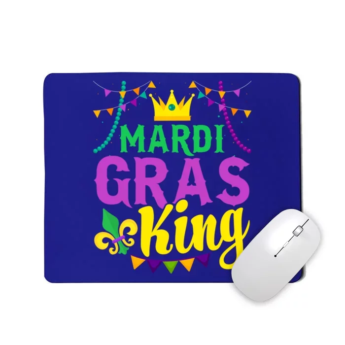 Mardi Gras King Funny Mardi Gras Festival Party Cute Gift Mousepad