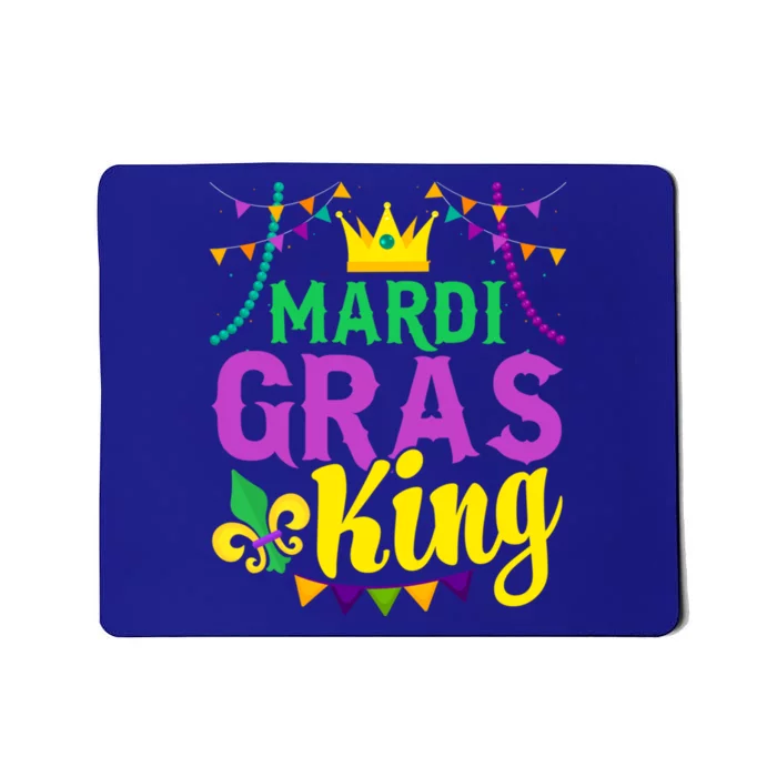 Mardi Gras King Funny Mardi Gras Festival Party Cute Gift Mousepad