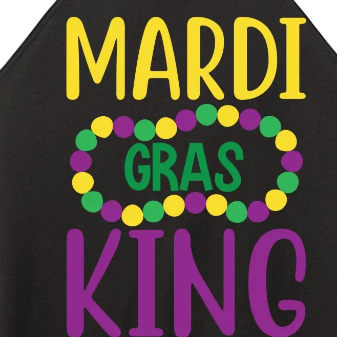 Mardi Gras King Women’s Perfect Tri Rocker Tank