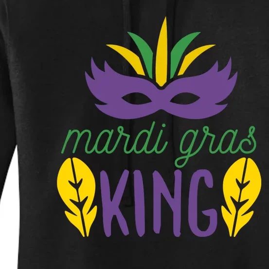 Mardi Gras King Women's Pullover Hoodie