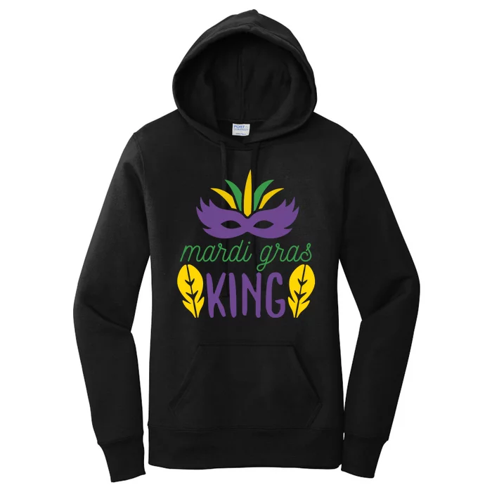 Mardi Gras King Women's Pullover Hoodie