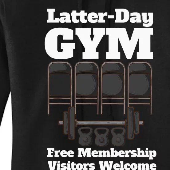 Mormons Gym LatterDay Gym LDS Missionary Women's Pullover Hoodie