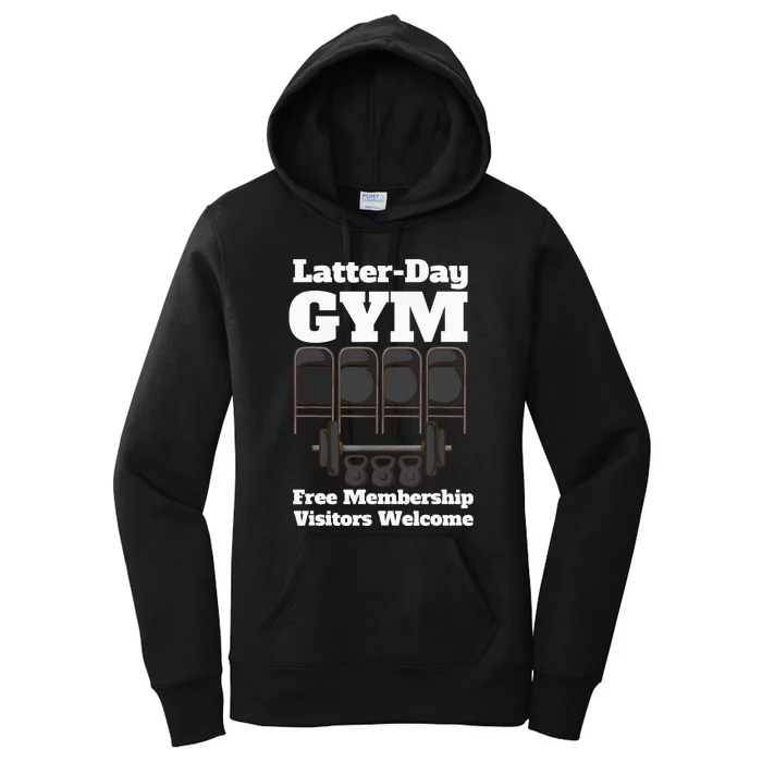 Mormons Gym LatterDay Gym LDS Missionary Women's Pullover Hoodie