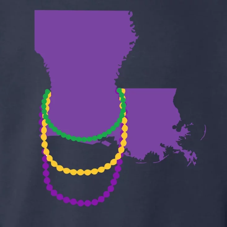 Mardi Gras Louisiana Toddler Hoodie