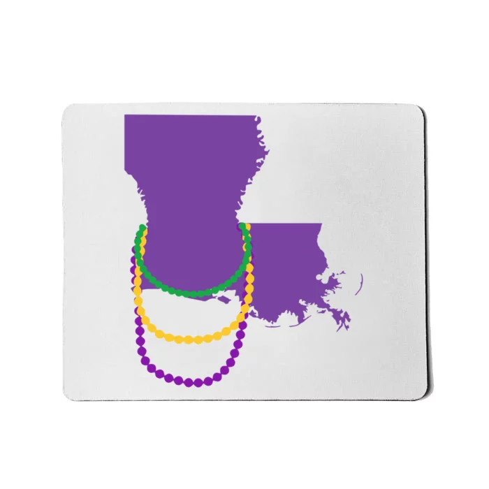 Mardi Gras Louisiana Mousepad