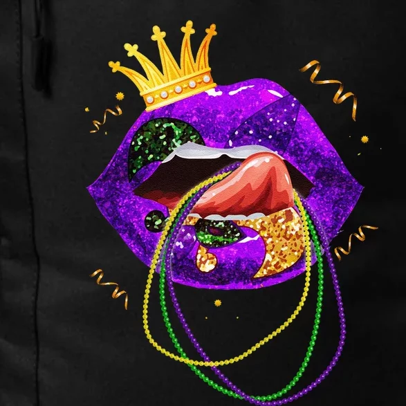 Mardi Gras Lips Queen Carnival Costume Daily Commute Backpack