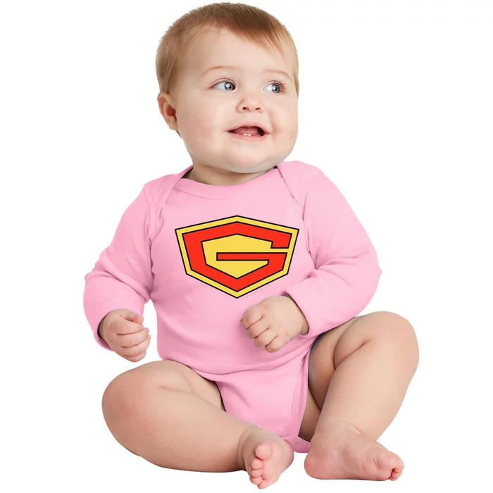 Manga Gatchaman Logo Gatchaman Baby Long Sleeve Bodysuit