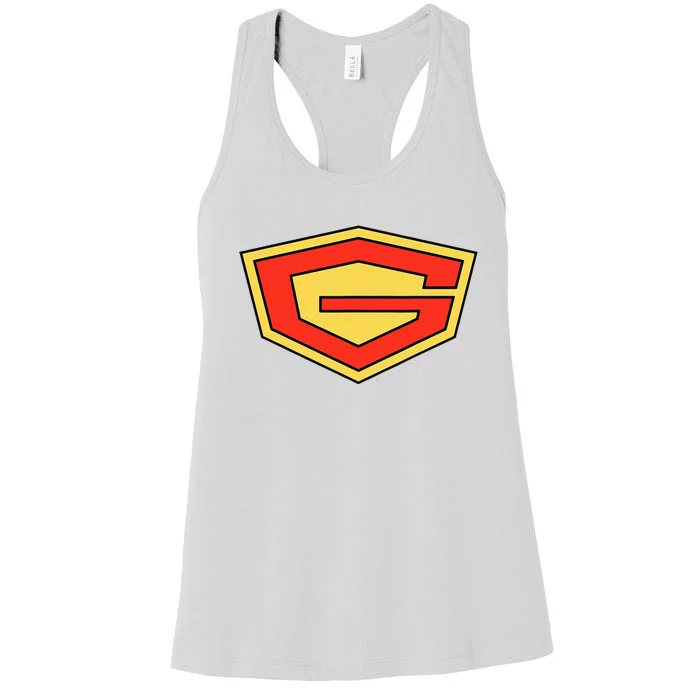 Manga Gatchaman Logo Gatchaman Women's Racerback Tank