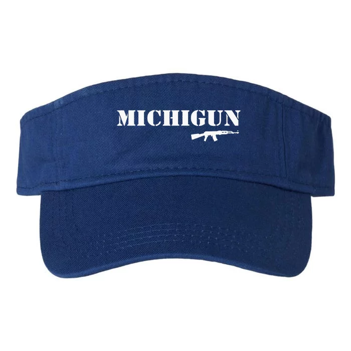 Michigan Gun Lovers Valucap Bio-Washed Visor