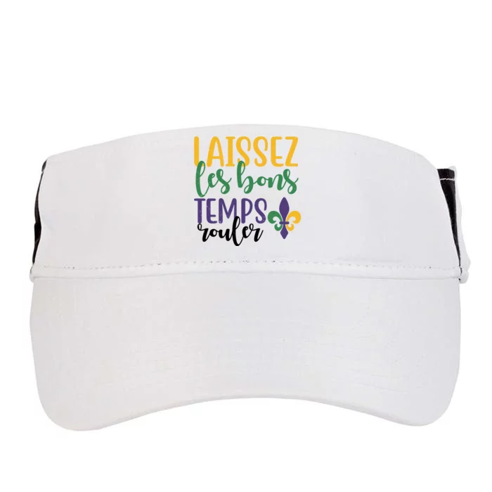 Mardi Gras Laissez Les Bons Temps Rouler Adult Drive Performance Visor