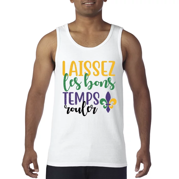 Mardi Gras Laissez Les Bons Temps Rouler Tank Top