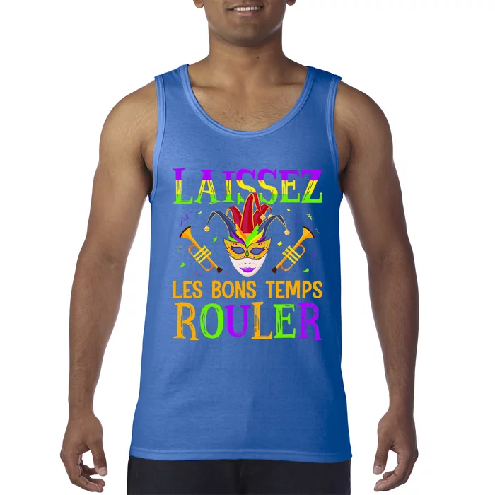 Mardi Gras Laissez Les Bons Temps Rouler Fat Tuesdays Tank Top