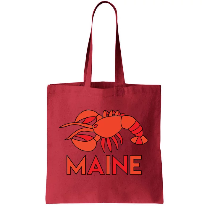 Maine Gift Lobster Stained Glass Lobster Tote Bag