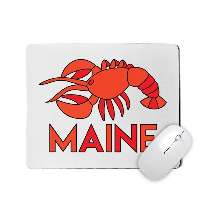 Maine Gift Lobster Stained Glass Lobster Mousepad