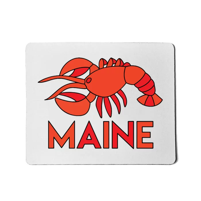 Maine Gift Lobster Stained Glass Lobster Mousepad