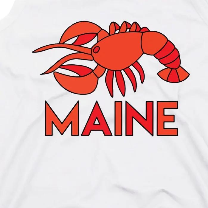 Maine Gift Lobster Stained Glass Lobster Tank Top