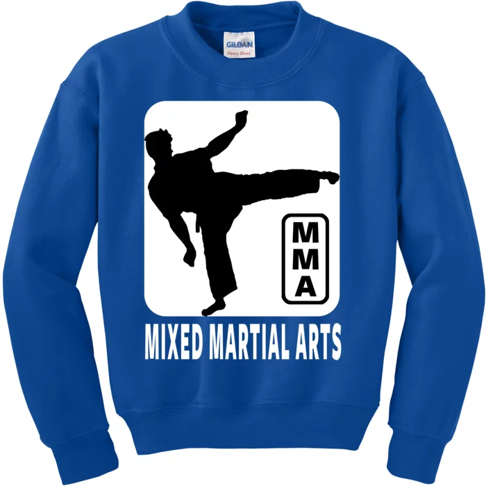 Mma Gift Mixed Martial Arts Gift Mma Gift Kids Sweatshirt