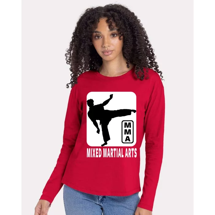 Mma Gift Mixed Martial Arts Gift Mma Gift Womens Cotton Relaxed Long Sleeve T-Shirt