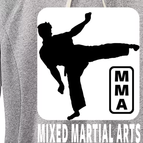 Mma Gift Mixed Martial Arts Gift Mma Gift Women's Fleece Hoodie