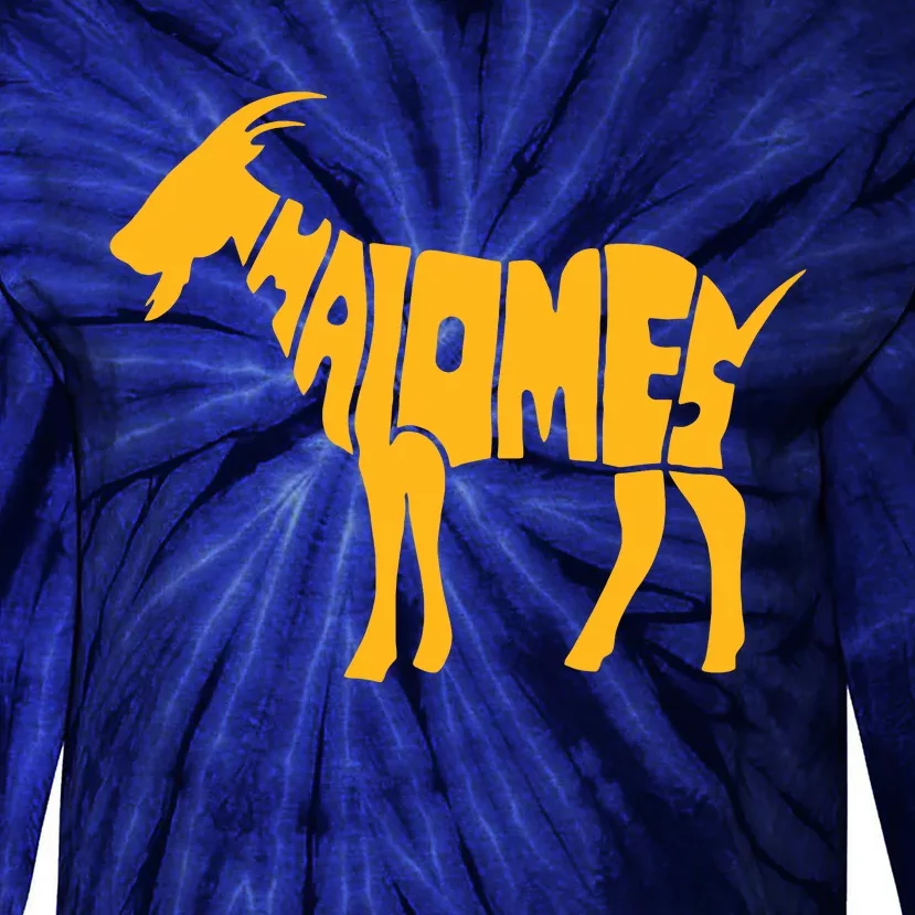 Mahomes Goat Tie-Dye Long Sleeve Shirt