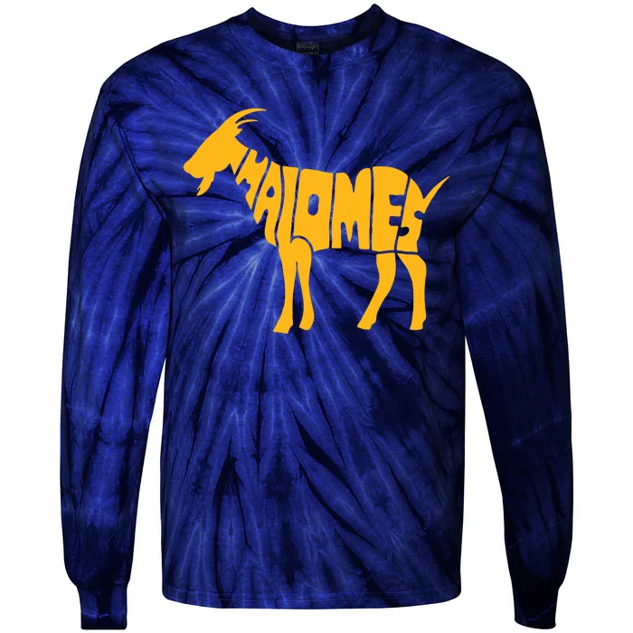 Mahomes Goat Tie-Dye Long Sleeve Shirt