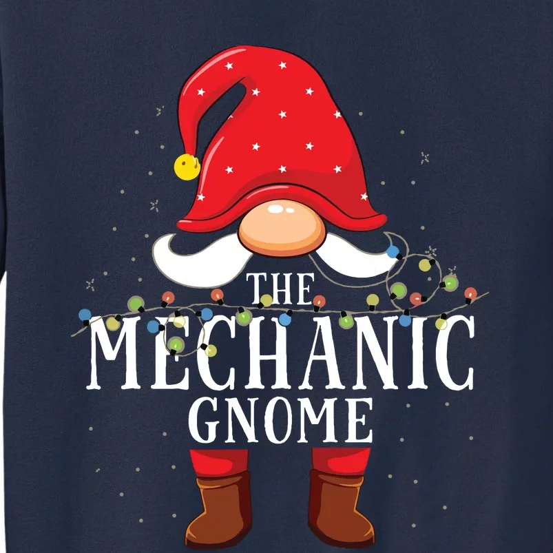 Mechanic Gnome Matching Christmas Family Pajama Sweatshirt