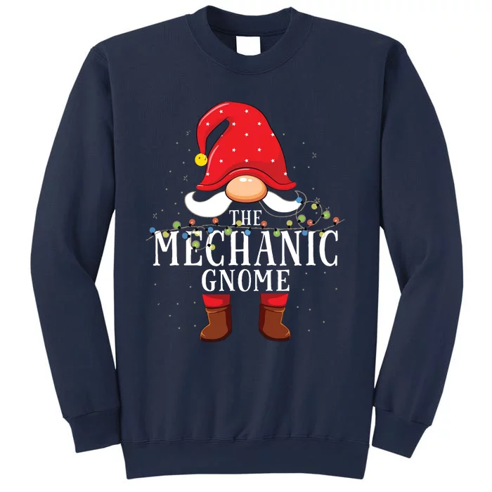 Mechanic Gnome Matching Christmas Family Pajama Sweatshirt