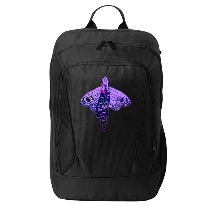 Mystical Gothic Moth Girl City Backpack