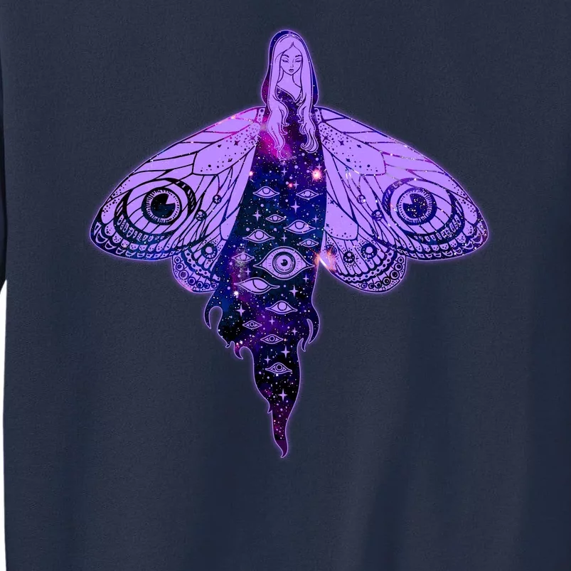 Mystical Gothic Moth Girl Sweatshirt