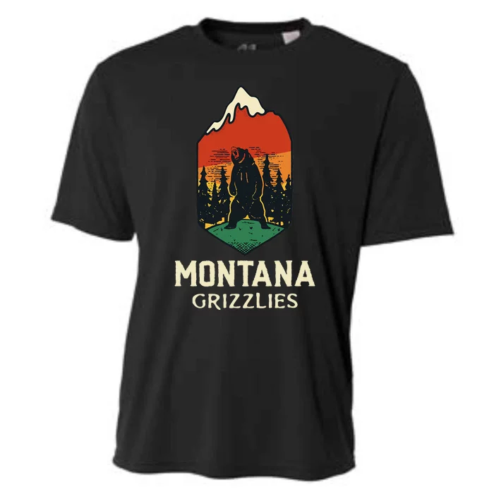 Montana Grizzlies Cooling Performance Crew T-Shirt