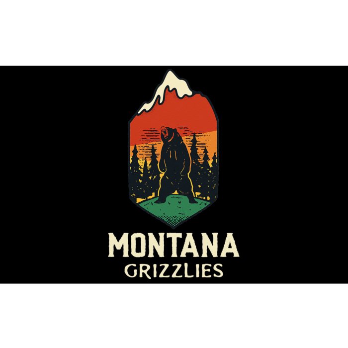 Montana Grizzlies Bumper Sticker