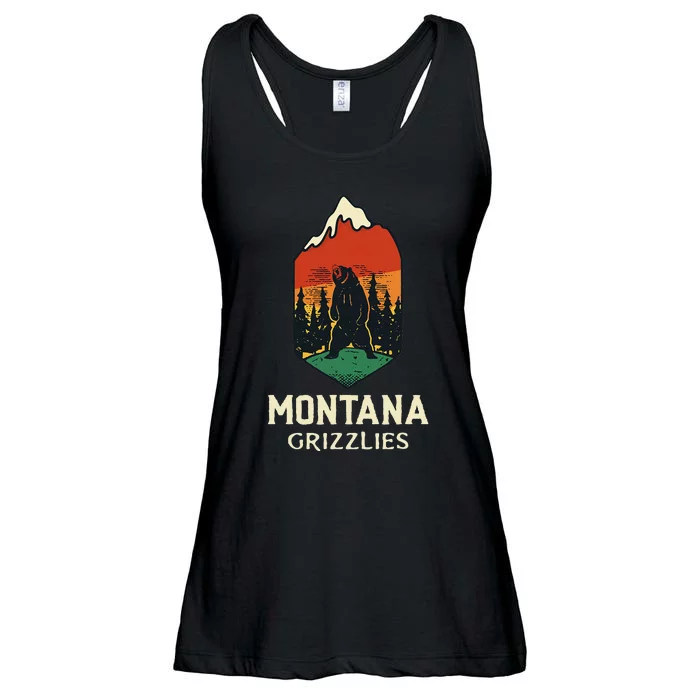 Montana Grizzlies Ladies Essential Flowy Tank