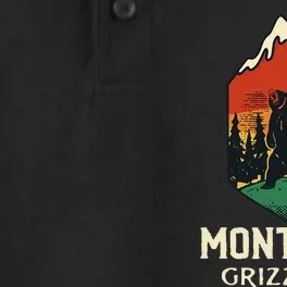 Montana Grizzlies Dry Zone Grid Performance Polo