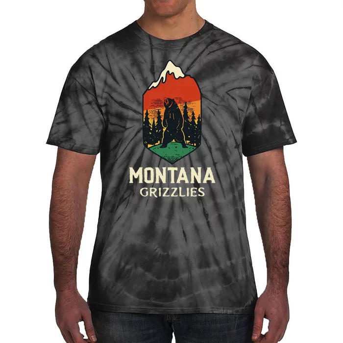 Montana Grizzlies Tie-Dye T-Shirt