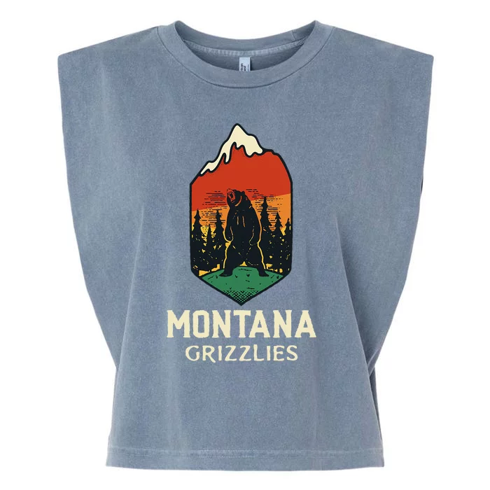 Montana Grizzlies Garment-Dyed Women's Muscle Tee