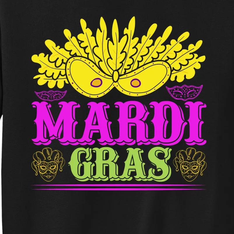 Mardi Gras Tall Sweatshirt