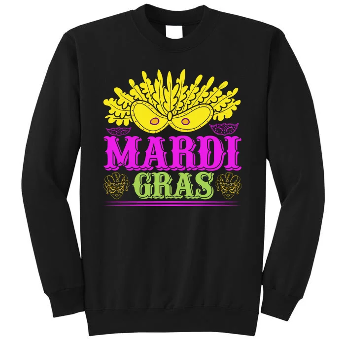 Mardi Gras Tall Sweatshirt